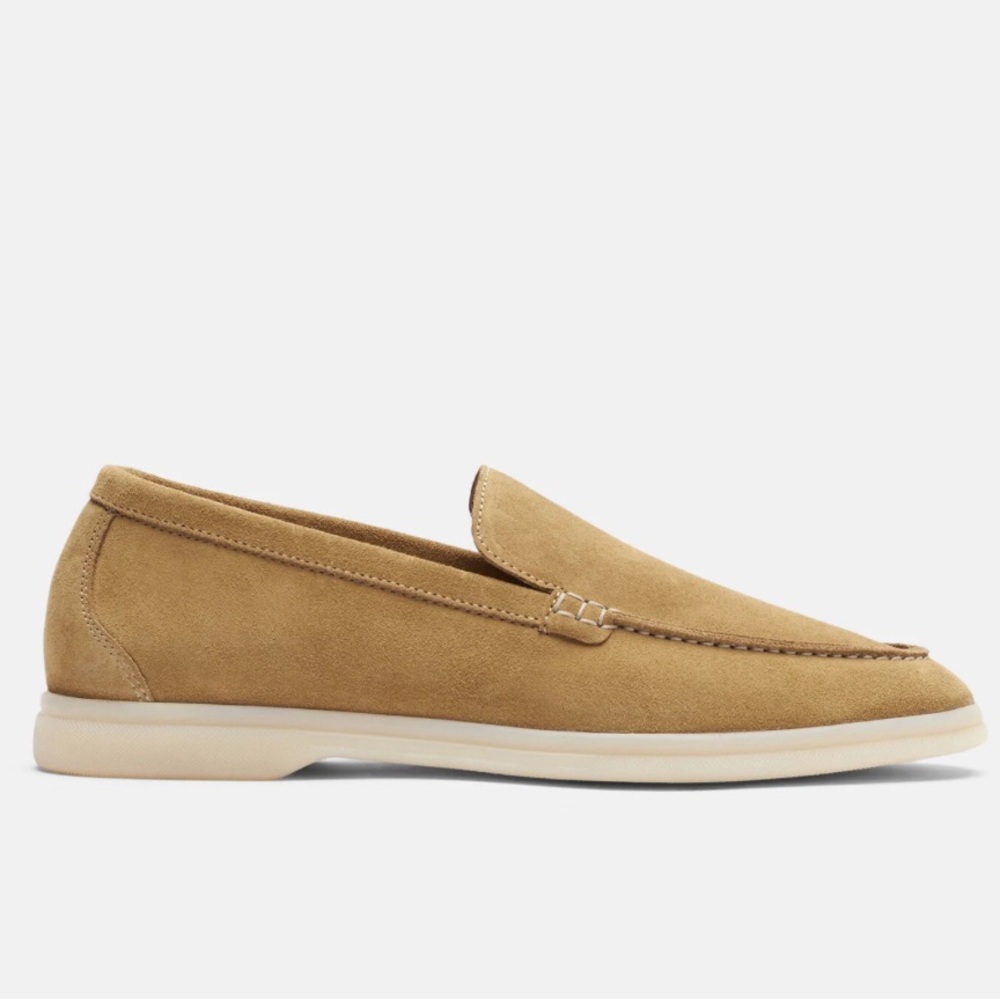 Scarosso Ludovica cream loafers size 39
